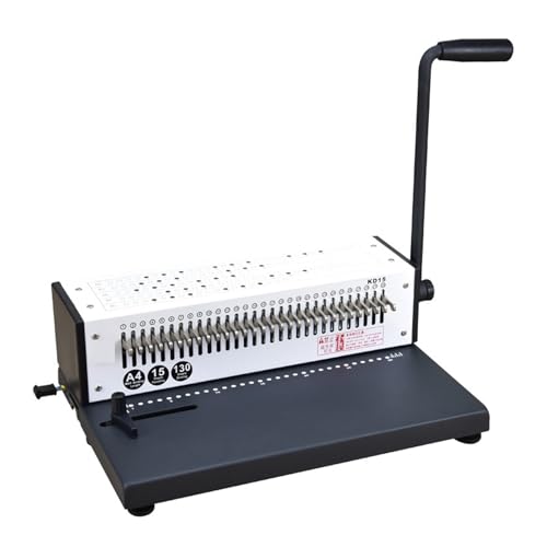 Lochbinder 30 Löcher Loseblatt-Stanzbindemaschine KD15 A4/B5/A5 Locher Tragbar, for Büro, Schule, Geschäft Arbeitssparend Lochbinder 30 Löcher Loseblatt-Stanzbindemaschine KD15 A4/B5/A5 Locher Tragbar, for Büro, Schule, Geschäft Arbeitssparend von DMETE