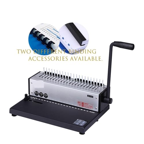 Lochbinder Fabrik Büro Bindemaschine SD-1501 21 Loch Kamm Schürze/Clip Streifen Punch Kamm Binder Arbeitssparend Lochbinder Fabrik Büro Bindemaschine SD-1501 21 Loch Kamm Schürze/Clip Streifen Punch Kamm Binder Arbeitssparend von DMETE