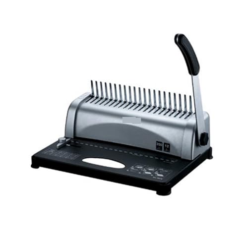 Lochbinder Manuelle Kammbindemaschine 350 Blatt Bindemaschine 21 Löcher 350 Seiten Bindung 25 Blatt Lochung Arbeitssparend Lochbinder Manuelle Kammbindemaschine 350 Blatt Bindemaschine 21 Löcher 350 Seiten Bindung 25 Blatt Lochung Arbeitssparend von DMETE