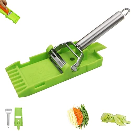 Multi-Doppelmesser-Schäler, Multi-Doppelmesser-Schäler, Multi-Doppelmesser-Schäler mit Reibeplatte, Julienne-Streifen für Kartoffeln, Orangen, Zitronen, Obst und Gemüse, Gemüseschäler (1 Stück) Multi-Doppelmesser-Schäler, Multi-Doppelmesser-Schäler, Multi-Doppelmesser-Schäler mit Reibeplatte, Julienne-Streifen für Kartoffeln, Orangen, Zitronen, Obst und Gemüse, Gemüseschäler (1 Stück) von DMJHJY