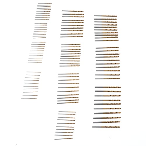 100-teiliges Spiralbohrer-Set, verschleißfeste, beschichtete Spiralbohrer-Kombination für Holz, Metall, Stahl 100-teiliges Spiralbohrer-Set, verschleißfeste, beschichtete Spiralbohrer-Kombination für Holz, Metall, Stahl von DMLENGOIN