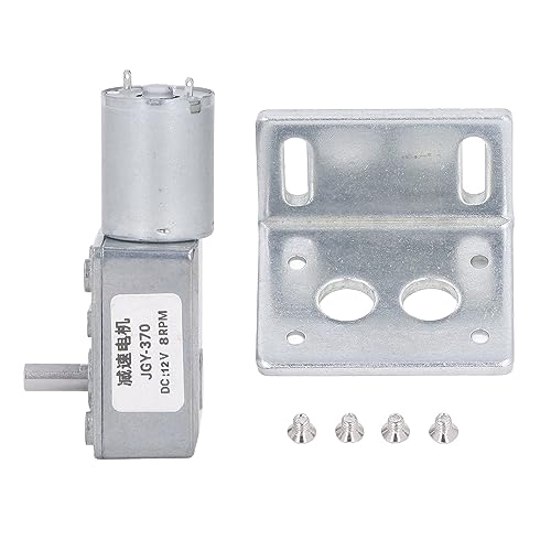 12 V DC Getriebes Motor Zinklegungsschale Selbstverriegelung Einer Wellen -reversibler Motor 4‑25 kg.Cm -Etikettierungsmaschinen (8RPM) von DMLENGOIN