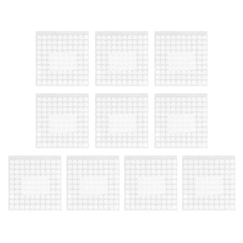 DMLENGOIN 1000 PCS White Craft Foam 10 mm Durchmesser klebriger Punkte doppelseitiges Klebeband 10 Blatt für DIY Scrapbooking -Einladungen DMLENGOIN 1000 PCS White Craft Foam 10 mm Durchmesser klebriger Punkte doppelseitiges Klebeband 10 Blatt für DIY Scrapbooking -Einladungen von DMLENGOIN