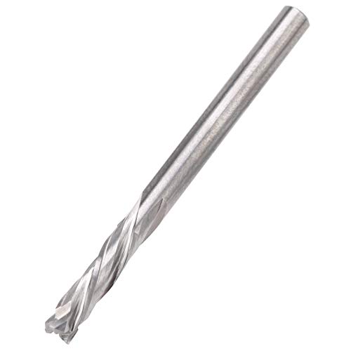 Fräsenschneider Silber 3 -Flotze -Wolfram -Holzbearbeitungswerkzeuge 3.175 x 3,175 x 12 x 40 mm für Aluminium Fräsenschneider Silber 3 -Flotze -Wolfram -Holzbearbeitungswerkzeuge 3.175 x 3,175 x 12 x 40 mm für Aluminium von DMLENGOIN