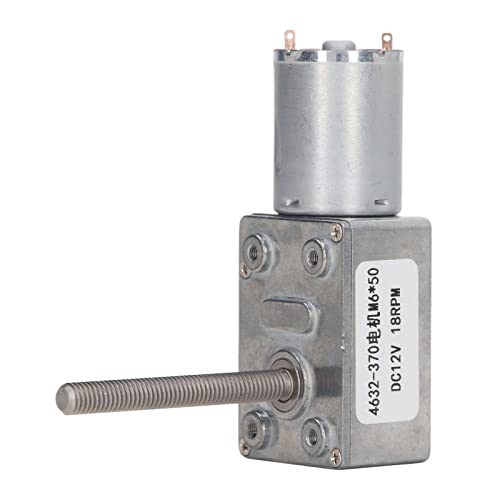 Getriebe Motor Selbstverriegelungsfunktion M6 Kopf Drehwellengewindedrehzahl Reduktion DC Getriebes Motor DC12V (18RPM) von DMLENGOIN