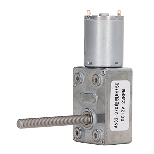 Getriebe Motor Selbstverriegelungsfunktion M6 Kopf Drehwellengewindedrehzahl Reduktion DC Getriebes Motor DC12V (23RPM) von DMLENGOIN