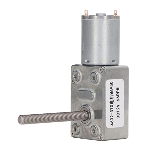 Getriebe Motor Selbstverriegelungsfunktion M6 Kopf Drehwellengewindedrehzahl Reduktion DC Getriebes Motor DC12V (66RPM) von DMLENGOIN