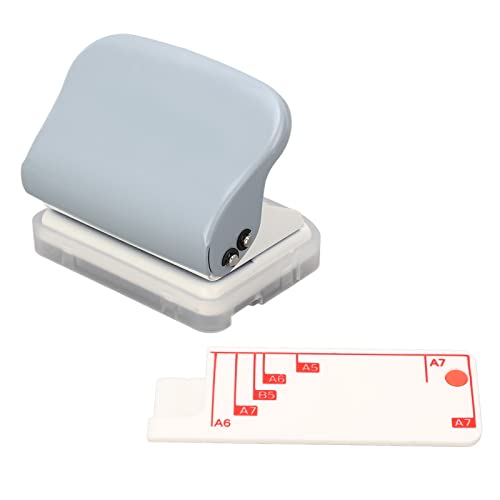 Handheld tragbarer 3 Lochpapier Punch für Sammelalbbuch B5 A5 A6 A7 A4 Binding Office Supplies von DMLENGOIN