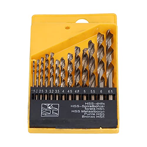 Kobalt HSS - 13pcs Twist -Bohrbit für DIY -Konstruktion eingestellt Kobalt HSS - 13pcs Twist -Bohrbit für DIY -Konstruktion eingestellt von DMLENGOIN