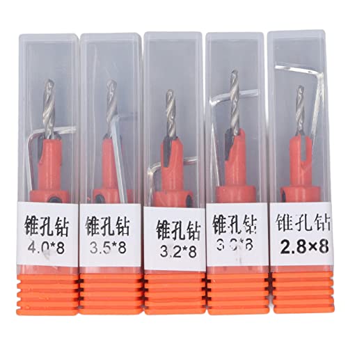 Runde Shank Countersink Bohrer Bit Set Effiziente Bohr- und Gegenstaaten -Storage -Box Deep Chip Groove für Legierungsstahlkonstruktion Runde Shank Countersink Bohrer Bit Set Effiziente Bohr- und Gegenstaaten -Storage -Box Deep Chip Groove für Legierungsstahlkonstruktion von DMLENGOIN