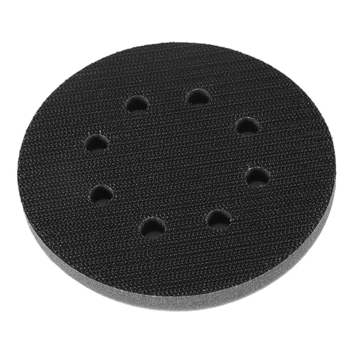 Softpuffer -Schwamm -Schnittstelle mit 125 -mm -Durchmesser -Kissenpolsterpuffer Vibrationen für pneumatische und elektrische Poliermaschinen (5 inches and 8 holes) von DMLENGOIN