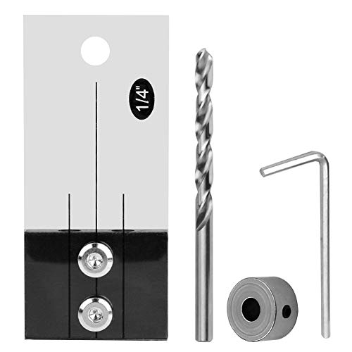 Taschenloch -Jig -Bohrer Set Holzbearbeitungswerkzeug für Dübellochbohrholzboards Taschenloch -Jig -Bohrer Set Holzbearbeitungswerkzeug für Dübellochbohrholzboards von DMLENGOIN
