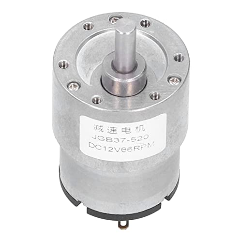 Zahnradmotorkupfergeschwindigkeit Reduktion Elektrische Geräte JGB37 520 DC12V 66 U/min für Fensteröffner von DMLENGOIN