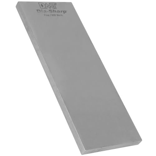 DMT Dia-Sharp® Diamant Schleifstein 8" Fein/Extrafein | Doppelseitiger Messerschärfer in Profiqualität | 20cm Wetzstein für Messer und Werkzeuge | Made in USA | D8E/F von DMT