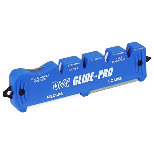 DMT Glide-Pro Multischärfer | Outdoor Diamant-Schleifstein für Messer, Macheten und Äxte | V-Schärfer aus Wolfram & Keramik für Grob- und Feinschliff im perfekten Winkel | 20179 DMT Glide-Pro Multischärfer | Outdoor Diamant-Schleifstein für Messer, Macheten und Äxte | V-Schärfer aus Wolfram & Keramik für Grob- und Feinschliff im perfekten Winkel | 20179 von DMT