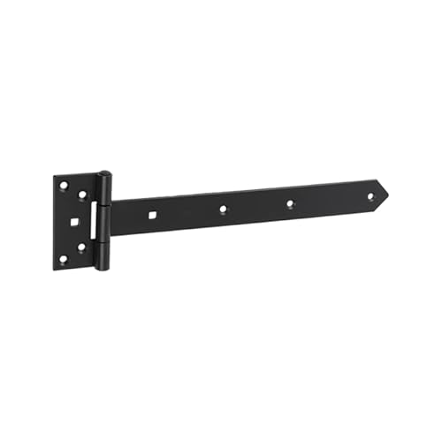 DMX - Kreuzgehänge Scharnier Holzverbindung Torband Geflochtenes Türscharnier Ladenband Werfgehänge Baubeschlag für Gartentor, Tore, Türen, 1 Stück - ZB - Schwarz, 300x45x90x3,0 mm DMX - Kreuzgehänge Scharnier Holzverbindung Torband Geflochtenes Türscharnier Ladenband Werfgehänge Baubeschlag für Gartentor, Tore, Türen, 1 Stück - ZB - Schwarz, 300x45x90x3,0 mm von DMX