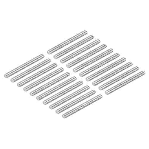 DMiotech 20 Stück M4 x 45mm Vollgewindestange 304 Edelstahl Rechtsgewinde Stangenstangenbolzen Klemmen und U-Bolzen DMiotech 20 Stück M4 x 45mm Vollgewindestange 304 Edelstahl Rechtsgewinde Stangenstangenbolzen Klemmen und U-Bolzen von DMiotech