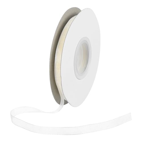DMiotech 50 Yards Organzaband, 3/8 Zoll, beiges Chiffonband, schimmernd, transparent, Geschenkverpackungsbänder für Blumensträuße, Hochzeit, Geburtstag, DIY-Dekoration DMiotech 50 Yards Organzaband, 3/8 Zoll, beiges Chiffonband, schimmernd, transparent, Geschenkverpackungsbänder für Blumensträuße, Hochzeit, Geburtstag, DIY-Dekoration von DMiotech