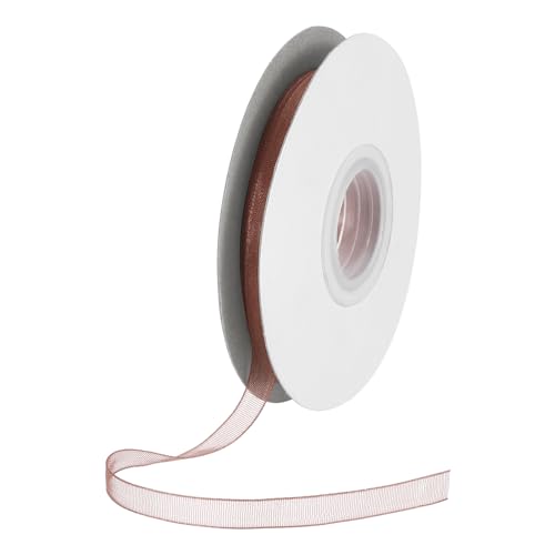DMiotech 50 Yards Organzaband, 3/8 Zoll, kupferfarbenes Chiffonband, schimmernd, transparent, Geschenkverpackungsbänder für Blumensträuße, Hochzeit, Geburtstag, DIY-Dekoration DMiotech 50 Yards Organzaband, 3/8 Zoll, kupferfarbenes Chiffonband, schimmernd, transparent, Geschenkverpackungsbänder für Blumensträuße, Hochzeit, Geburtstag, DIY-Dekoration von DMiotech