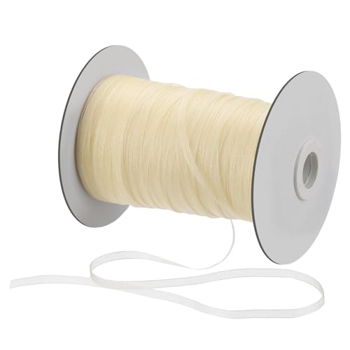 DMiotech 500 Yards Organza Band 1/8 Zoll Beige Chiffon Band Schimmernde Transparente Geschenkband für Blumensträuße Hochzeit Geburtstag DIY Dekoration DMiotech 500 Yards Organza Band 1/8 Zoll Beige Chiffon Band Schimmernde Transparente Geschenkband für Blumensträuße Hochzeit Geburtstag DIY Dekoration von DMiotech