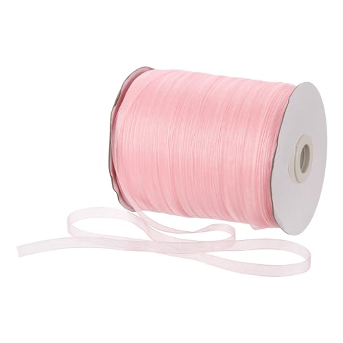 DMiotech 500YardsOrganzaBand1/4Zoll@RosaChiffonBandSchimmerndeTransparenteGeschenkverpackungsbänderfürBlumensträußeHochzeitGeburtstagDIYDekoration DMiotech 500YardsOrganzaBand1/4Zoll@RosaChiffonBandSchimmerndeTransparenteGeschenkverpackungsbänderfürBlumensträußeHochzeitGeburtstagDIYDekoration von DMiotech