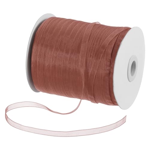 DMiotech 500YardsOrganzaband,0,6cm,bronzefarbenes@Chiffonband,schimmernd,transparent,GeschenkverpackungsbänderfürBlumensträuße,Hochzeit,Geburtstag,DIY-Dekoration DMiotech 500YardsOrganzaband,0,6cm,bronzefarbenes@Chiffonband,schimmernd,transparent,GeschenkverpackungsbänderfürBlumensträuße,Hochzeit,Geburtstag,DIY-Dekoration von DMiotech