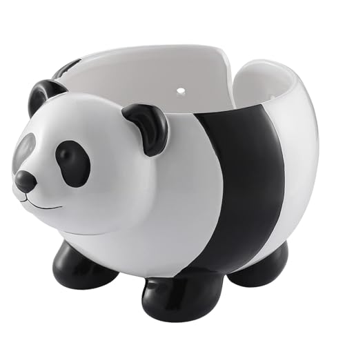 DNCG Schüssel mit niedlichem Keramikfaden, Garnhalter, Aufbewahrungsschale für Zubehör und Zubehör, Schüssel aus Keramik, Panda/Schaf DNCG Schüssel mit niedlichem Keramikfaden, Garnhalter, Aufbewahrungsschale für Zubehör und Zubehör, Schüssel aus Keramik, Panda/Schaf von DNCG