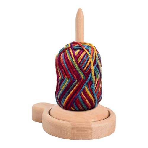DNCG Yarn Spool Holder, Yarn Storage Holder, Rotating Hook Thread Holder Desktop, Portable Yarn Holder, Spinner, Knitting Accessories for Craft Lovers DNCG Yarn Spool Holder, Yarn Storage Holder, Rotating Hook Thread Holder Desktop, Portable Yarn Holder, Spinner, Knitting Accessories for Craft Lovers von DNCG