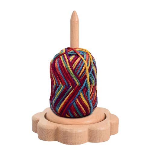DNCG Yarn Spool Holder, Yarn Storage Holder, Rotating Hook Thread Holder Desktop, Portable Yarn Holder, Spinner, Knitting Accessories for Craft Lovers DNCG Yarn Spool Holder, Yarn Storage Holder, Rotating Hook Thread Holder Desktop, Portable Yarn Holder, Spinner, Knitting Accessories for Craft Lovers von DNCG