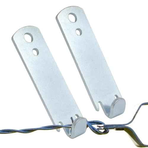 Draht-Tightener Tool, Draht-Fencing Staple, 2 x Sturdy Steel T Post Clips, Wire Tightener, ergonomisch, multifunktional, Draht, Twisting Tool, robust, für Forestry, Pasture Draht-Tightener Tool, Draht-Fencing Staple, 2 x Sturdy Steel T Post Clips, Wire Tightener, ergonomisch, multifunktional, Draht, Twisting Tool, robust, für Forestry, Pasture von DNCG