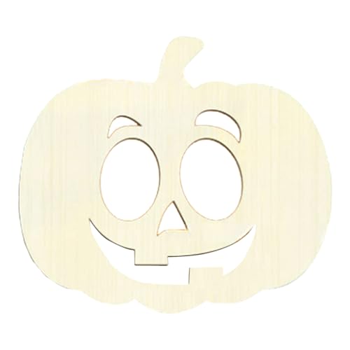 -Holzhandwerk zum Bemalen, Holz-Kürbisausschnitte, Halloween- -Bastelarbeiten, Wandbaum-Fenster-Ornament, Halloween-Erntedankfest, Party-Bastelbedarf, saisonale Dekoration für Wohnzimmer -Holzhandwerk zum Bemalen, Holz-Kürbisausschnitte, Halloween- -Bastelarbeiten, Wandbaum-Fenster-Ornament, Halloween-Erntedankfest, Party-Bastelbedarf, saisonale Dekoration für Wohnzimmer von DNCG