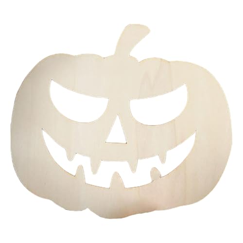 -Holzhandwerk zum Bemalen, Holz-Kürbisausschnitte, Halloween- -Bastelarbeiten, Wandbaum-Fenster-Ornament, Halloween-Erntedankfest, Party-Bastelbedarf, saisonale Dekoration für Wohnzimmer -Holzhandwerk zum Bemalen, Holz-Kürbisausschnitte, Halloween- -Bastelarbeiten, Wandbaum-Fenster-Ornament, Halloween-Erntedankfest, Party-Bastelbedarf, saisonale Dekoration für Wohnzimmer von DNCG