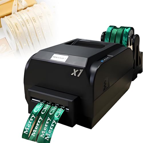 DIY-Farbbanddrucker, mehrreihiger digitaler Farbbanddrucker, 200 DPI, 150 mm/s, unterstützt über 50 Sprachen, für Hochzeiten, Partys, Geburtstage, Heimdekoration FourRow von DNEPEI