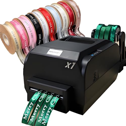 DNEPEI Satinband-Druckmaschine, Digitale Satinband-Druckmaschine, unterstützt über 50 Sprachen, 150 mm/s, 200 DPI hohe Auflösung, für Hochzeiten, Partys, Geburtstage, Heimdekoration FourRow DNEPEI Satinband-Druckmaschine, Digitale Satinband-Druckmaschine, unterstützt über 50 Sprachen, 150 mm/s, 200 DPI hohe Auflösung, für Hochzeiten, Partys, Geburtstage, Heimdekoration FourRow von DNEPEI