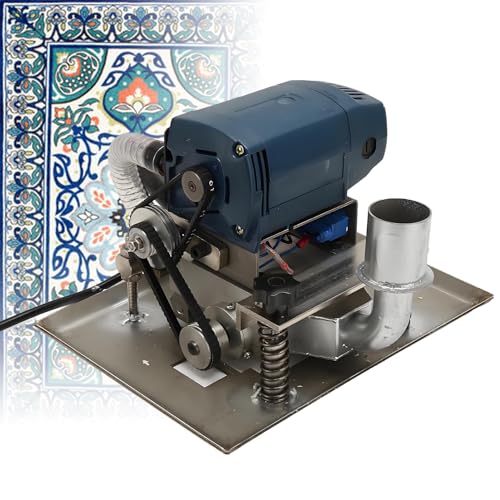 DNEPEI Tragbare Flachschermaschine, 850 W, professionelle Schermaschine mit 3-Zoll-Klinge, Einstellbarer Tiefenschneider für mittelgroße/große Teppiche, leicht und langlebig DNEPEI Tragbare Flachschermaschine, 850 W, professionelle Schermaschine mit 3-Zoll-Klinge, Einstellbarer Tiefenschneider für mittelgroße/große Teppiche, leicht und langlebig von DNEPEI
