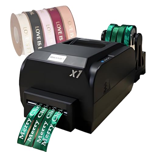 Digitaler Farbbanddrucker, Folienprägedruckmaschine, unterstützt über 50 Sprachen, druckt einfachen Klartext, Muster, Logos, 150 mm/s, für Hochzeiten/Partys/Geburtstage, doppelreihig FourRow von DNEPEI