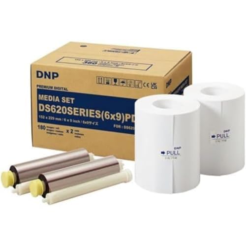 DNP DS 620 Media-Set 15 x 23 cm 2 x 180 Blatt von DNP