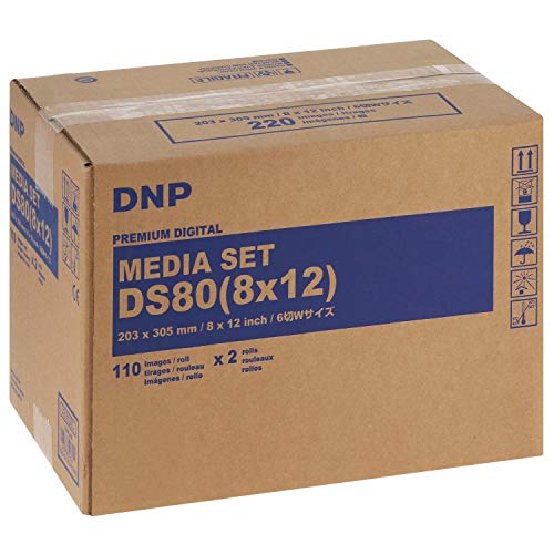 DNP DS 80 Media Foto Drucker (2X 110 Print) von DNP