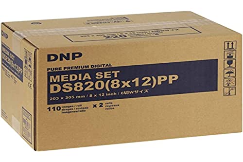DNP DS 820 PP Media Kit 20 x 30 cm 2 x 110 Prints Marke DNP von DNP