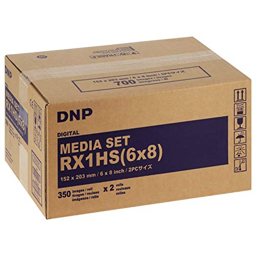 DNP Paper DSRX1HS-6X8 2 Rollen mit 350 Druck. 15x20 für DS-RX1HS von DNP