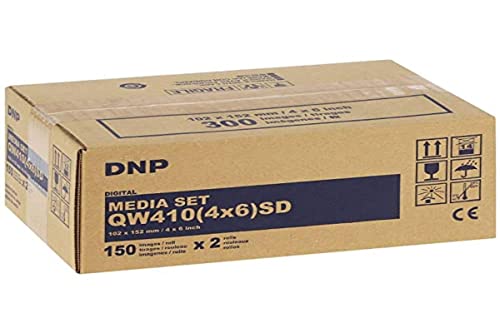 DNP QW 410 Media Kit 10x15cm SD 2x 150 Sheets Marke DNP DNP QW 410 Media Kit 10x15cm SD 2x 150 Sheets Marke DNP von DNP