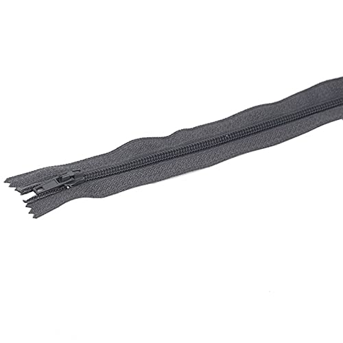 Lfang-Reißverschlüsse 10pcs / lot 20 cm Polychrome Nylon-Gewinde-Reißverschluss Nähkleidung-Nähanleitung DIY. Materialzubehör, Glatt und langlebig(Brown) von DNVGJUP