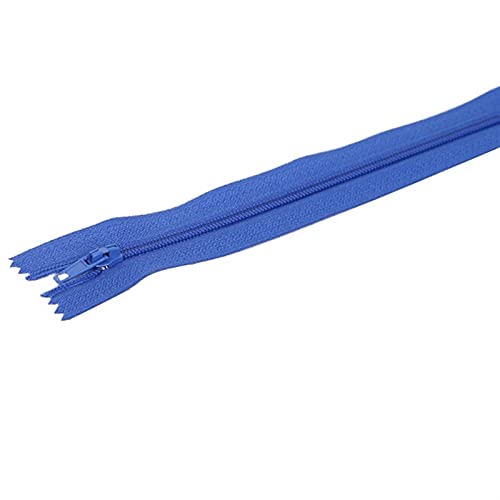 Lfang-Reißverschlüsse 10pcs / lot 20 cm Polychrome Nylon-Gewinde-Reißverschluss Nähkleidung-Nähanleitung DIY. Materialzubehör, Glatt und langlebig(Royalblue) von DNVGJUP