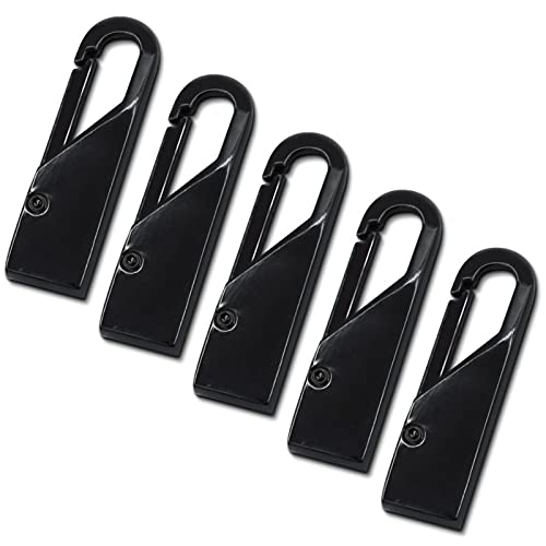 Lfang-Reißverschlüsse 5 stücke IPPer Slider Instant Universal Repair Kit Ersatz für defekte Schnalle Reisetasche Koffer Zelt Rucksack, Glatt und langlebig(E) von DNVGJUP