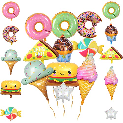 10 Stück Folienballon Donuts Eiscreme Helium Ballons Donut Luftballons Candy Bar Folienluftballon Eistüten Kinder Heliumballons Jungen Mädchen Folienballons für Geburtstag Party Deko Geschenk 10 Stück Folienballon Donuts Eiscreme Helium Ballons Donut Luftballons Candy Bar Folienluftballon Eistüten Kinder Heliumballons Jungen Mädchen Folienballons für Geburtstag Party Deko Geschenk von DNWFZ
