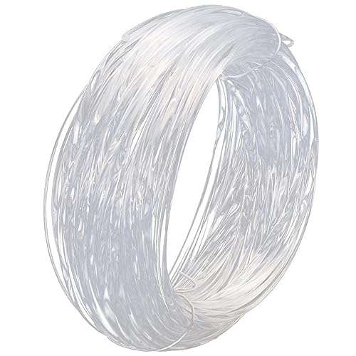 100M Band für armbänder, Faden für armbänder, Keine elastische für armbänder, klarer perlenfaden, Keine elastische schmuckfaden, zum Aufhängen von Ornamenten(0.6mm) von DOANTE
