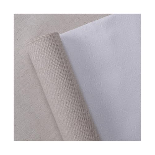 DOBRVVGT Leinwand Rolle, Leinwand auf Rolle Spezialisierte Öl-Leinwandrolle, 420 g/m², geeignet for Ölgemälde, Acryl, Alkydpigmente, Künstlerbedarf, 28 cm, 38 cm, 48 cm, 57 cm breit(0.48x5m) von DOBRVVGT