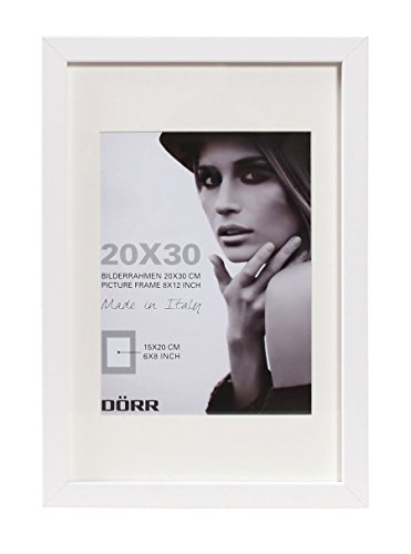 Dorr Bilderrahmen aus Holz mit Einsatz 40,6 x 61 cm, Holz, weiß, 20 x 28-Inch Dorr Bilderrahmen aus Holz mit Einsatz 40,6 x 61 cm, Holz, weiß, 20 x 28-Inch von DÖRR