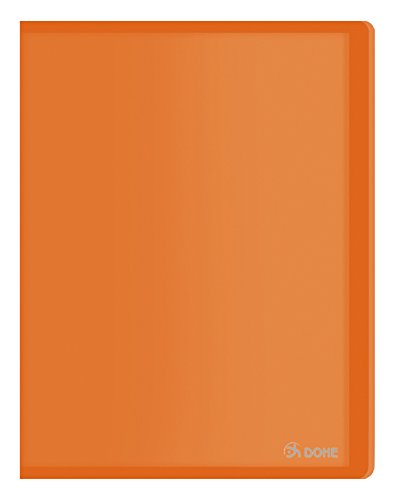 Dohe 91383 – Mappe Polypropylen mit 10 Hüllen, flexibel, Orange von DOHE