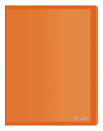 Dohe 91383 – Mappe Polypropylen mit 10 Hüllen, flexibel, Orange Dohe 91383 – Mappe Polypropylen mit 10 Hüllen, flexibel, Orange von DOHE